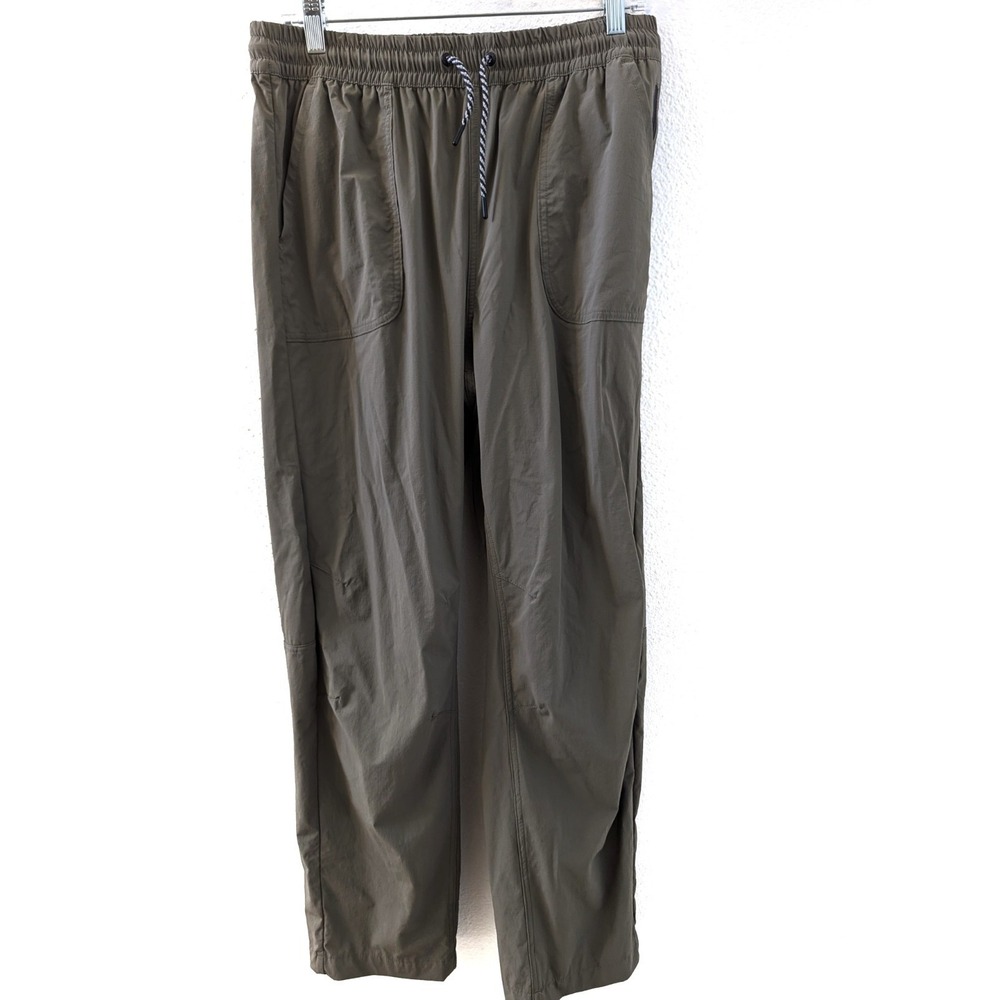 Bearded Goat Nylon Athletic Pants Green XL Men's